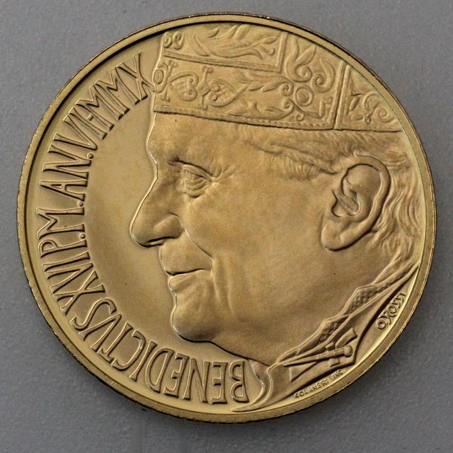 20 Euro Goldmünze Vatikan 2010