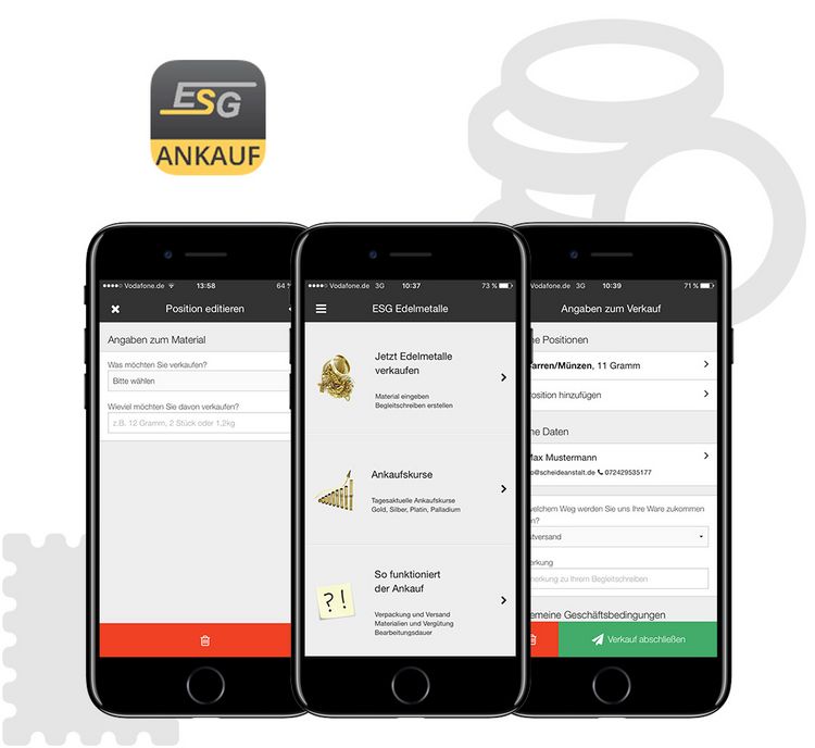 ESG Ankauf App ESG Ankauf App