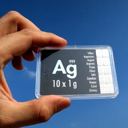 10g Silbertafel CombiBar®