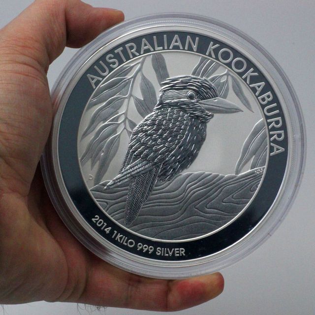 1kg Kookaburra Goldmünze 2014