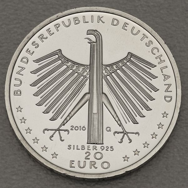 Silbermünze 20 Euro 2016