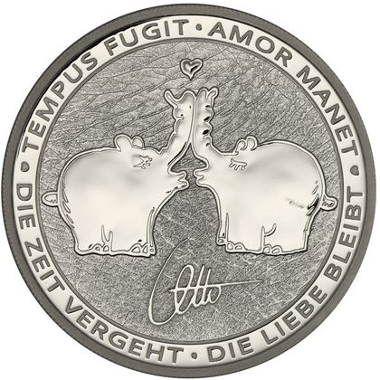 Ottifanten Silbermünzen