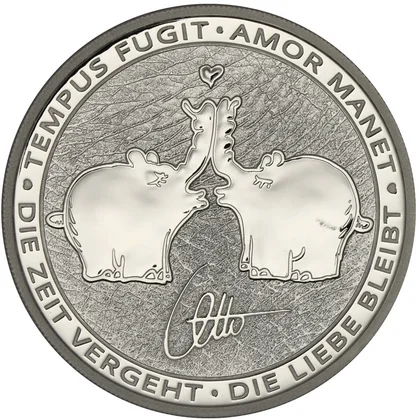Ottifanten Silbermünzen