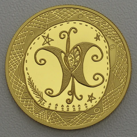 Goldmünze 200 Dollar Kanada 1999 Butterfly