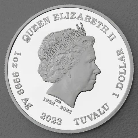Silbermünze 1oz James Bond 2023 Licence to kill