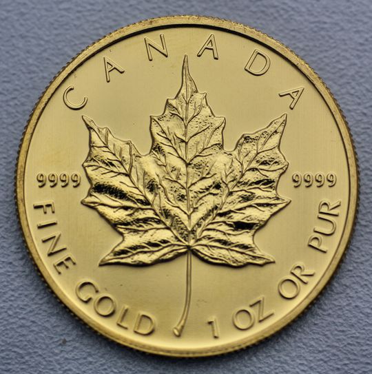 Maple Leaf Goldmünzen