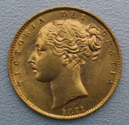 Sovereign Goldmünze Australien Königin Victoria