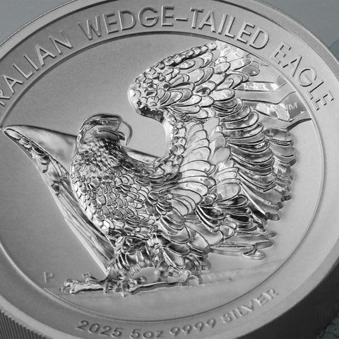 Silbermünze in der Ausführung Ultra-Hochrelief und Reverse PP