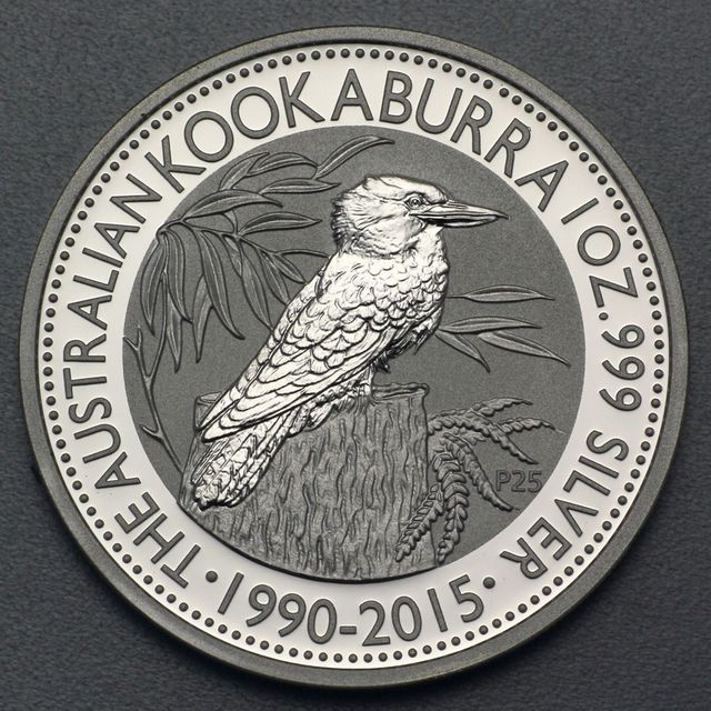 Kookaburra Silbermünze 2015