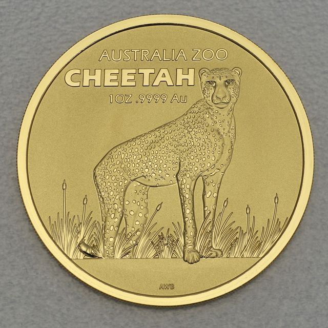 Goldmünze 1oz Australia Zoo 2021 - Gepard