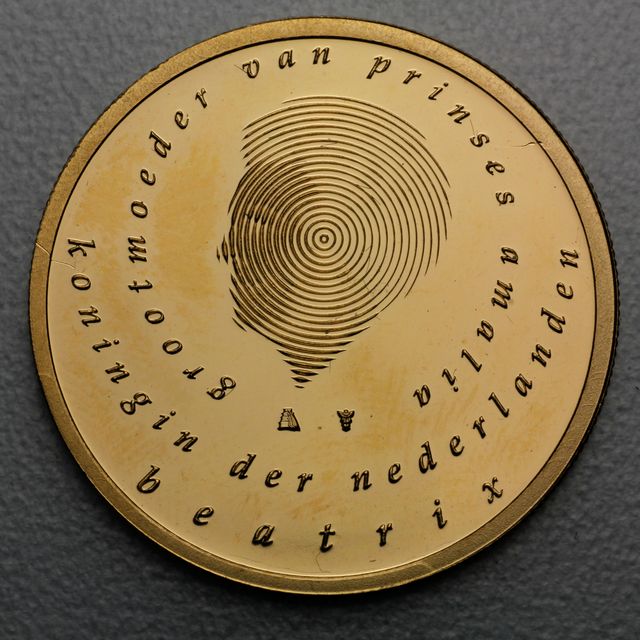 20 Gold Euro Niederlande 2004 zur Geburt von Catharina-Amalia