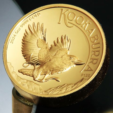 Goldmünze Kookaburra (HR und PP)