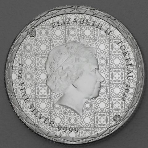 Silbermünze 1oz Tokelau Equilibrium 2022