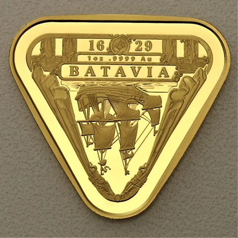 Goldmünze 1oz Triangular Shipwreck 2019 2019