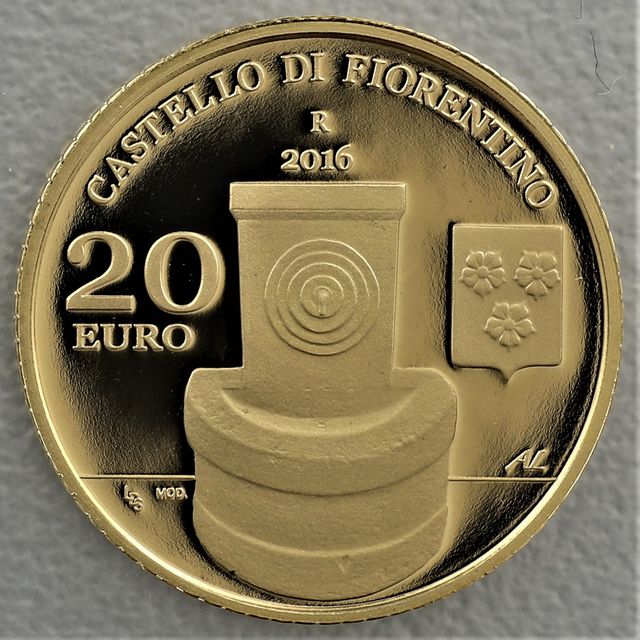 20 Euro Goldmünze San Marino 2016