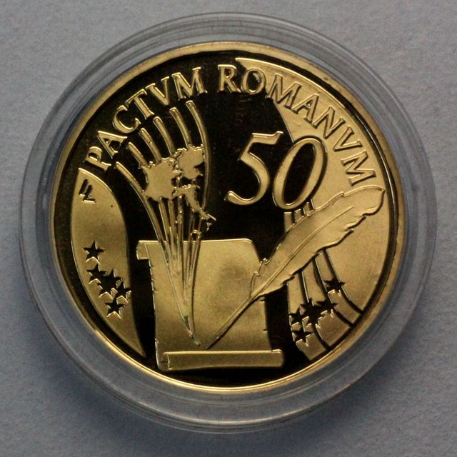 50 Euro Goldmünzen Belgien 2007