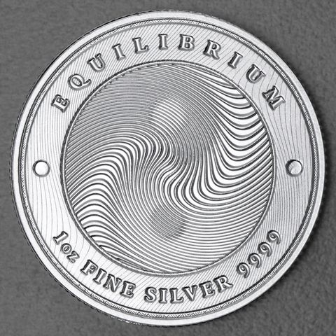 Silbermünze 1oz Tokelau Equilibrium 2021