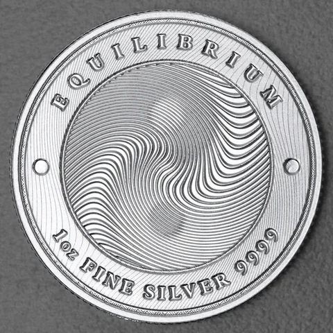 Silbermünze 1oz Tokelau Equilibrium 2021