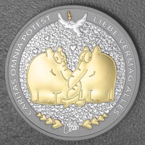 Gilded Ottifantenmünze Ottirand Prägejahr 2025