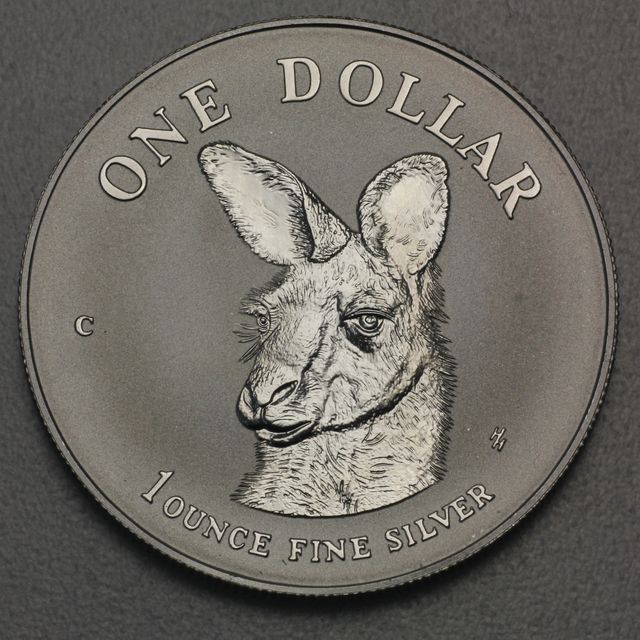 Känguru Silbermünze Australien 1995