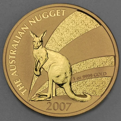 Australische Kangaroo Goldmünzen