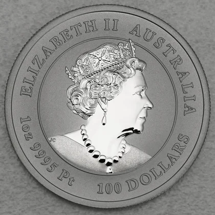 1oz Platinmünze Lunar III, 2021