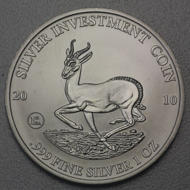 Malawi Springbock Silbermünze