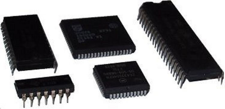 Kunststoff-Chips, ICs Kunststoff-Chips, ICs