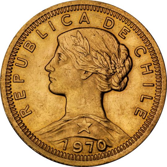 Chile Goldmünzen