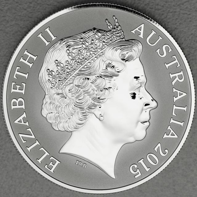 Känguru Silbermünze Australien 2015