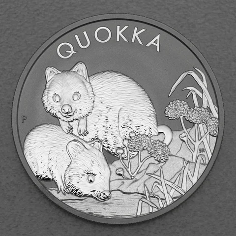 Silbermünze Australian Quokka 2022