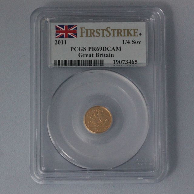 1/4 Sovereign Goldmünze Elizabeth II 2011