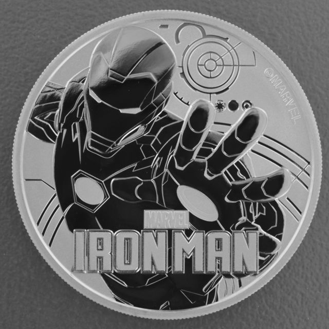 Silbermünze 1oz Marvel 2018 - Iron Man