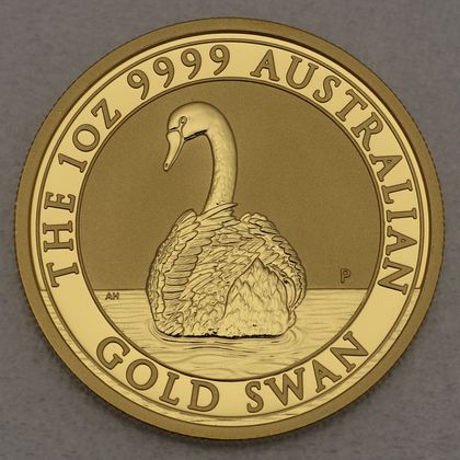 1oz Golden Swan Australien 2023