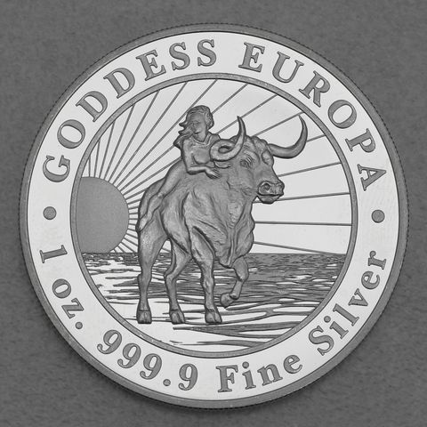 Silbermünze 1oz Tokelau 2022 - Goddess of Europa