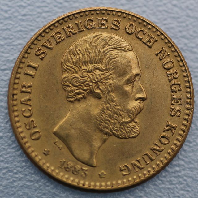 10 Kronor Goldmünze Schweden