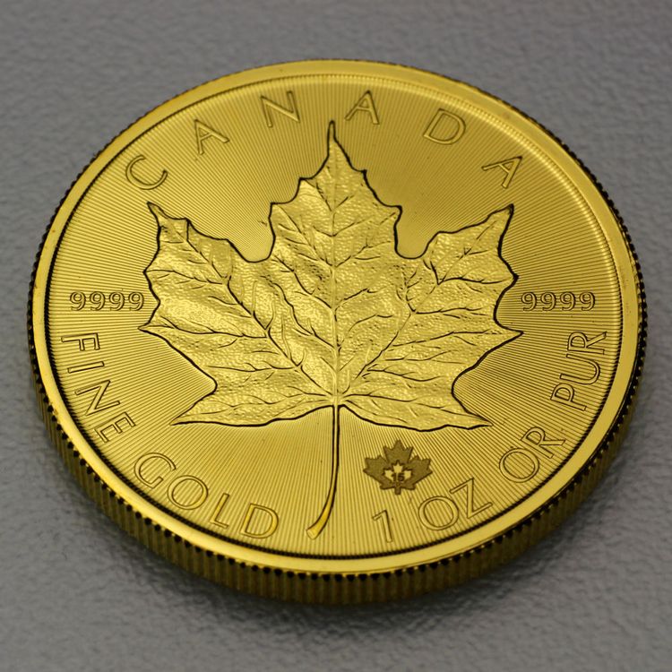 1oz Maple Leaf Goldmünze 2015