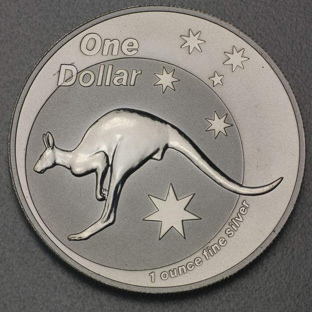 Känguru Silbermünze Australien 2005