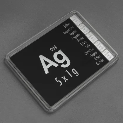 5g Silber CombiBar® Tafelbarren