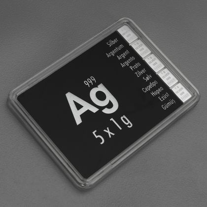 5g Silber CombiBar® Tafelbarren