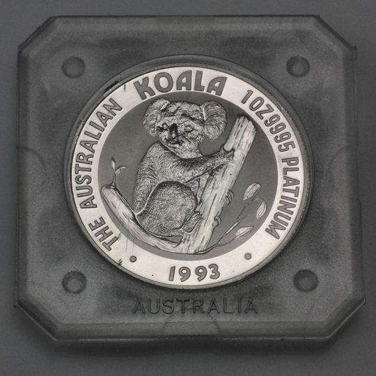 Platinmünze Koala 1993