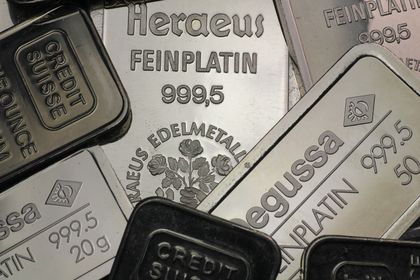 Ankauf von Platinbarren diverser Hersteller