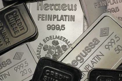 Ankauf von Platinbarren diverser Hersteller