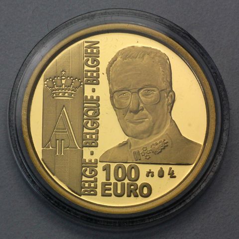 100 Euro Goldmünzen Belgien 2003 Franc Germinal