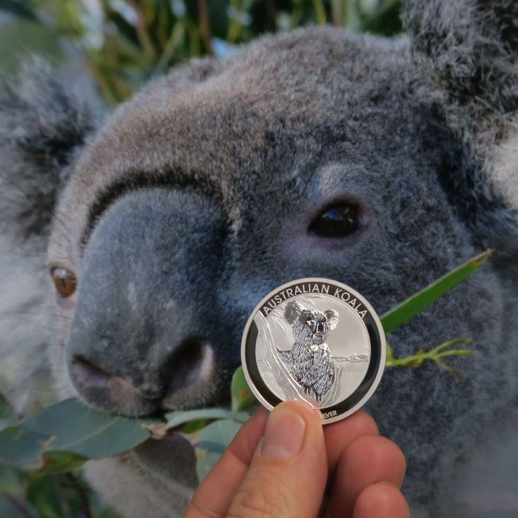 1oz Silbermünze Australian Koala