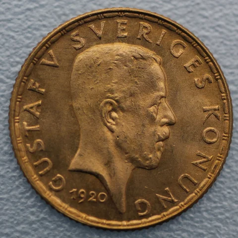 5 Kronen Goldmünze Schweden