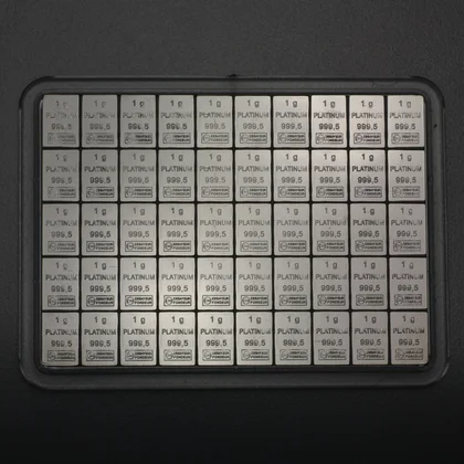 50g Platin CombiBar® Tafelbarren