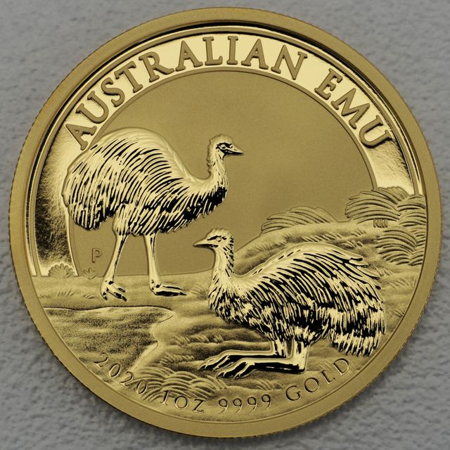 Goldmünze 1oz Australian Emu 2020