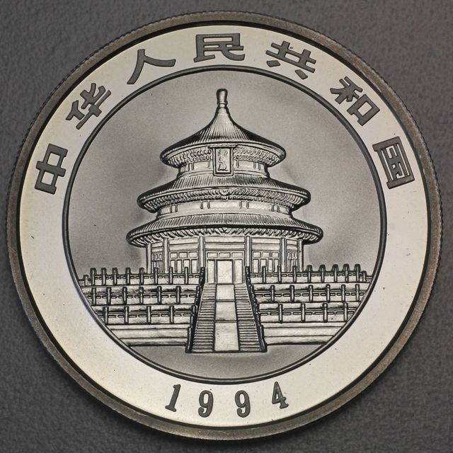 China Panda Silbermünze 1994
