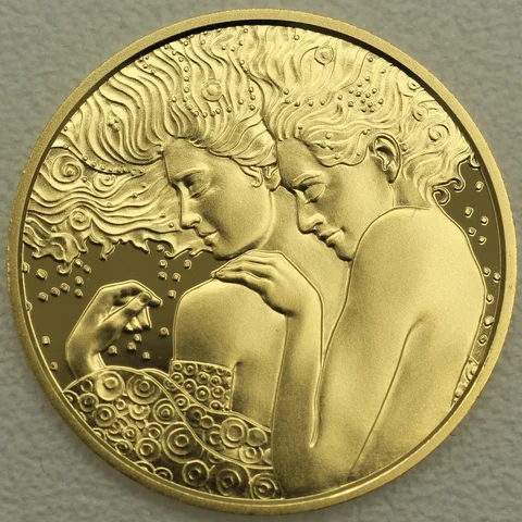 Goldmünze 50 Euro Österreich 2017 - Sigmund Freud - Wiener Schulen der Psychotherapie